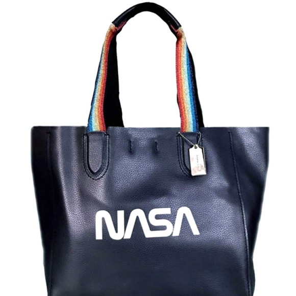 Coach Handbags - Limited Edition Coach x NASA Rainbow Handle Derby
